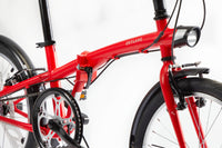 BTWIN Fold 120 Rouge flamme/gris lunaire