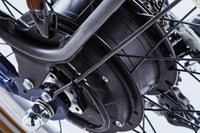 BTWIN E Fold 500 Bleu acier