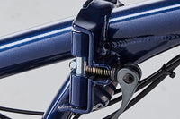 BTWIN E Fold 500 Bleu acier
