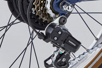 BTWIN E Fold 500 Bleu acier