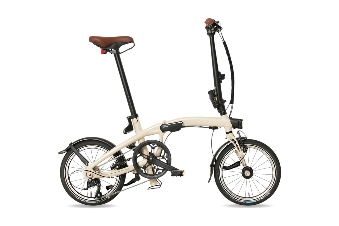 BTWIN Fold Light 1 Seconde Beige lin