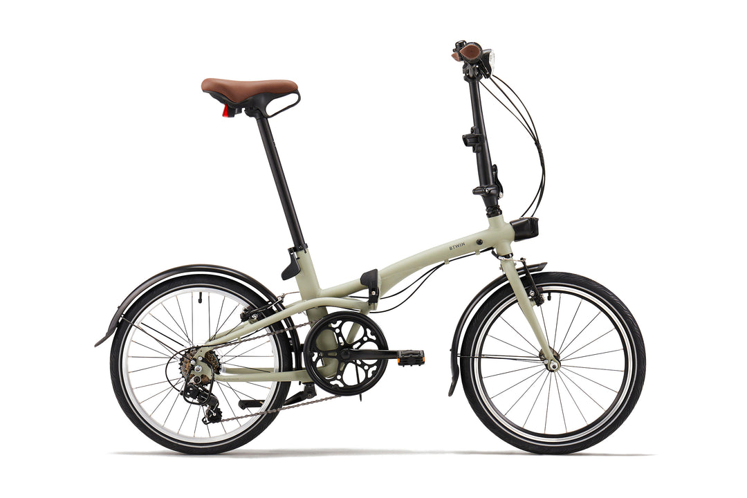 BTWIN Fold 500 Vert sauge