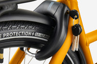 BTWIN F900E Orange tournesol/noir fumé