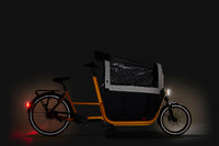 BTWIN F900E Orange tournesol/noir fumé