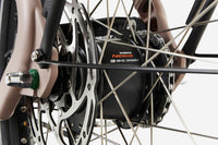 BTWIN F900E Marron givré/noir fumé