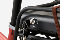 BTWIN E Fold 500 Rouge brique