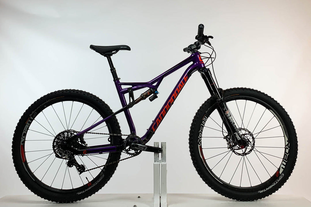 VTT CANNONDALE HABIT CARBON OCCASION RECONDITIONNE MINT BIKES